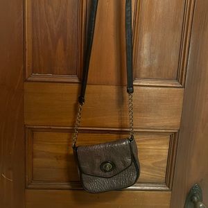 American Eagle brown leather purse